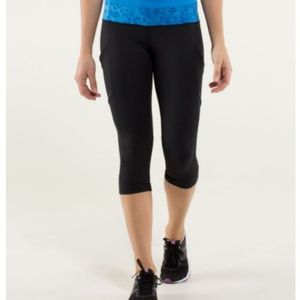 Lululemon Run For Fun Crop Tights